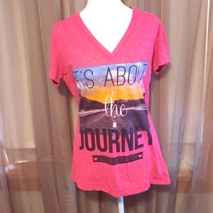 ●Hybrid Apparel "it's about the journey" t shirt Size XL